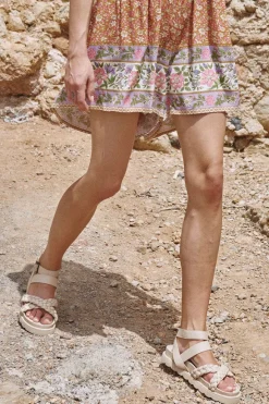 Alexa Plaited Leather Sandals