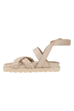 Alexa Plaited Leather Sandals