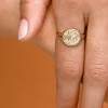 Aquarius Stargazer Zodiac Ring