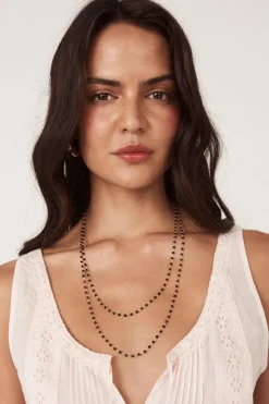 Atelier Long Beaded Chain Necklace