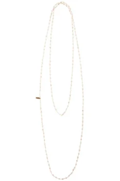 Atelier Long Beaded Chain Necklace
