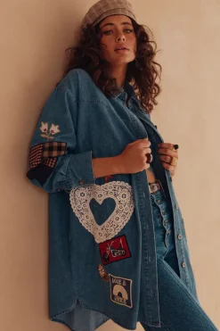 Bombshell Patchwork Shirt