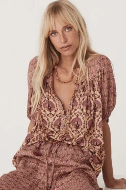 Château Short Sleeve Blouse