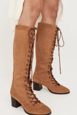 Clair De Lune Lace Up Boots