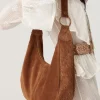 Clair De Lune Suede Bag