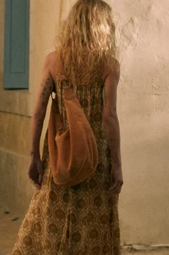 Clair De Lune Suede Bag