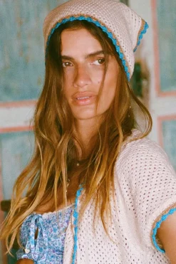 Coastal Granny Head Scarf