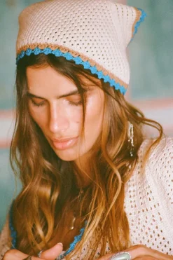 Coastal Granny Head Scarf