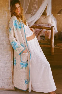 Coastal Granny Maxi Cardigan