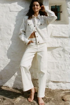 Eve Denim Cropped Jeans