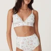 Fleur Lace High Waisted Brief