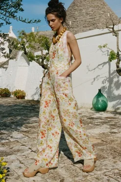 Flora Linen Jumpsuit