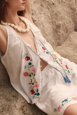 Florapaloosa Embroidered Cami