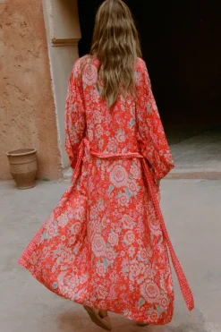 Full Bloom Maxi Robe