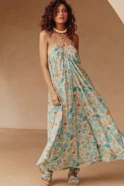 Goldie Strappy Maxi Dress