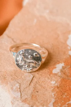 Leo Stargazer Zodiac Ring