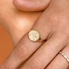 Libra Stargazer Zodiac Ring