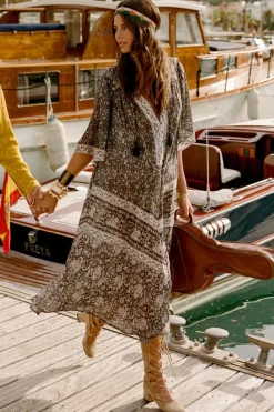 Little Bird Flutter Maxi Dress