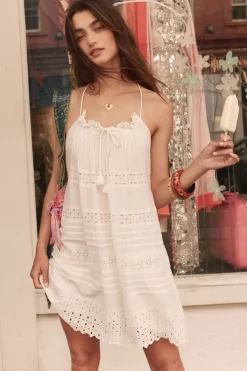 Love in the Afternoon Lace Mini Dress