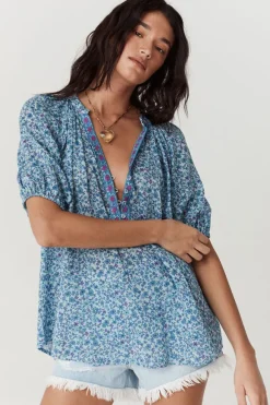 Love Jetty Short Sleeve Blouse