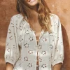 Love Note Broderie Blouse