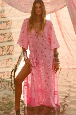 Love Note Broderie Gown