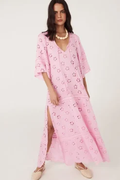 Love Note Broderie Gown