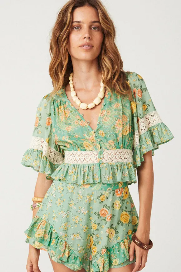 Melody Cropped Blouse