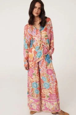 Painter's Garden Wide Leg Pant