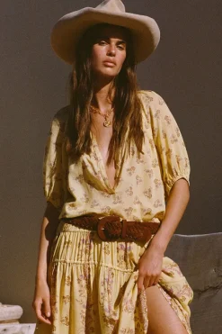 Rebel Spirit Short Sleeve Blouse