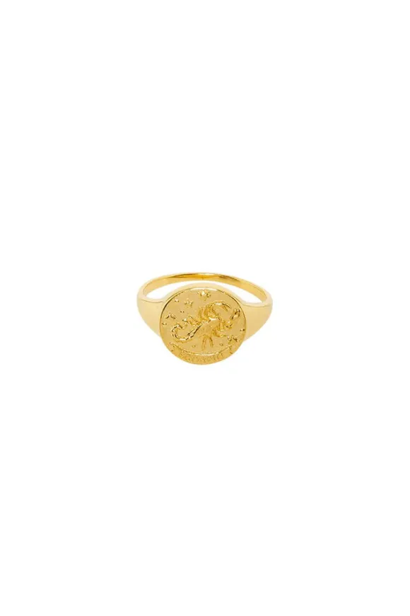 Scorpio Stargazer Zodiac Ring