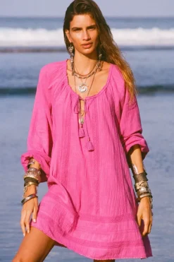 Serendipity Lace Tunic Dress