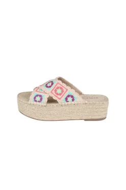 Sun Chaser Crochet Espadrille