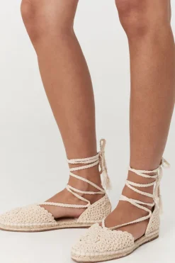 Sweet Nothings Crochet Flats