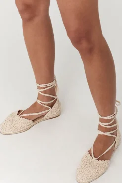 Sweet Nothings Crochet Flats