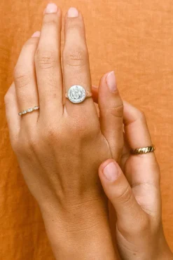 Virgo Stargazer Zodiac Ring