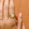 Virgo Stargazer Zodiac Ring